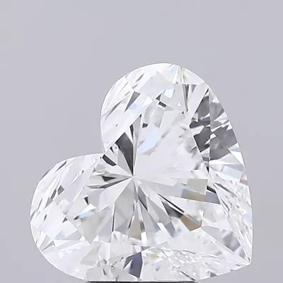 5.06ct E IF Good Cut Heart Lab Grown Diamond