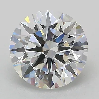 1.54ct D VS1 Rare Carat Ideal Cut Round Lab Grown Diamond