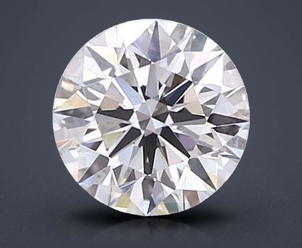 1.51ct F VS2 Rare Carat Ideal Cut Round Lab Grown Diamond