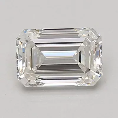 1.10ct E VS1 Rare Carat Ideal Cut Emerald Lab Grown Diamond