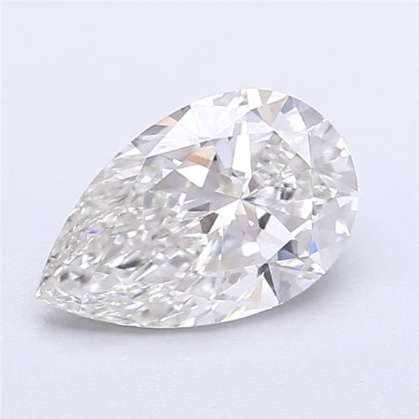 1.64ct E VVS2 Rare Carat Ideal Cut Pear Lab Grown Diamond
