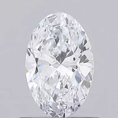 0.71ct E VVS1 Rare Carat Ideal Cut Oval Lab Grown Diamond