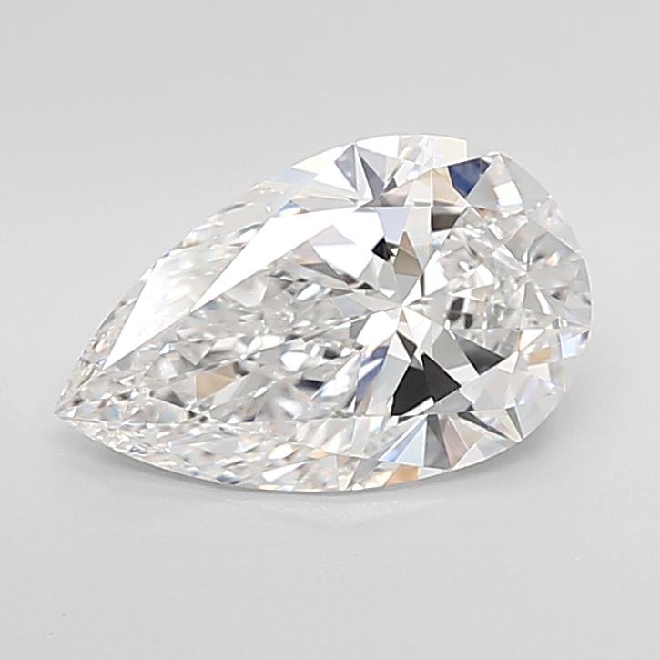 3.00ct E VS1 Rare Carat Ideal Cut Pear Lab Grown Diamond