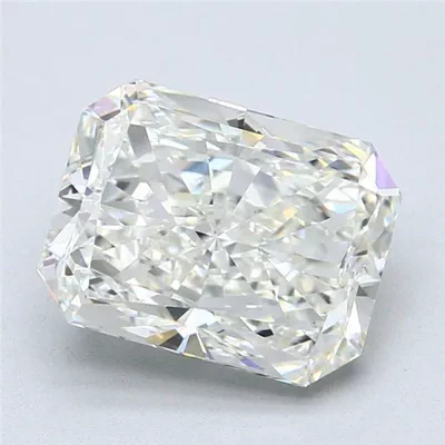 4.01ct J VS2 Rare Carat Ideal Cut Radiant Diamond