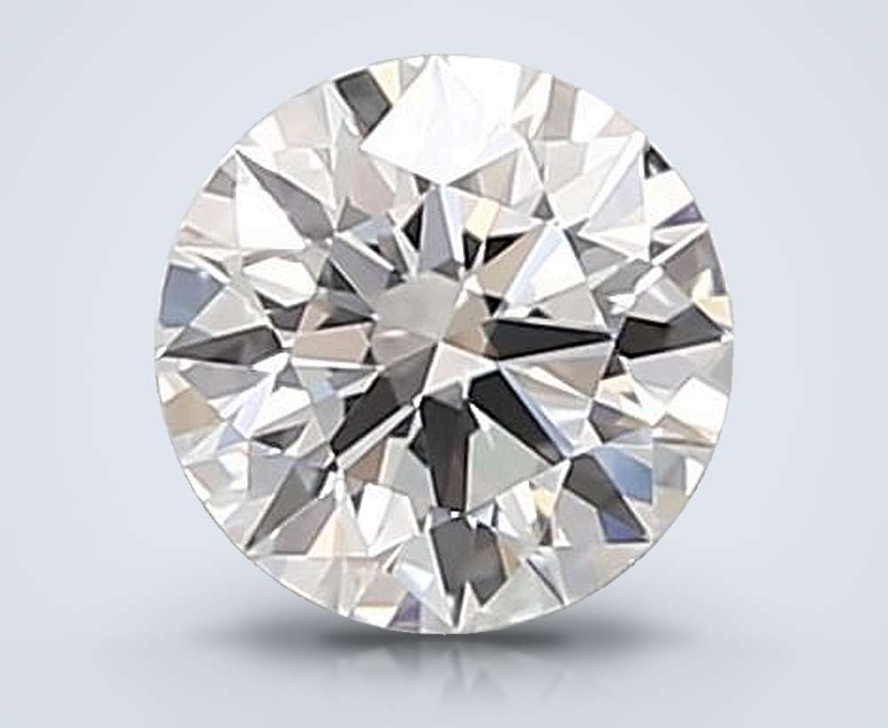 0.48ct D FL Rare Carat Ideal Cut Round Lab Grown Diamond