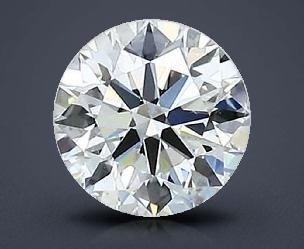 0.51ct I VS2 Rare Carat Ideal Cut Round Diamond