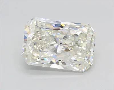 5.04ct G VS2 Rare Carat Ideal Cut Radiant Lab Grown Diamond