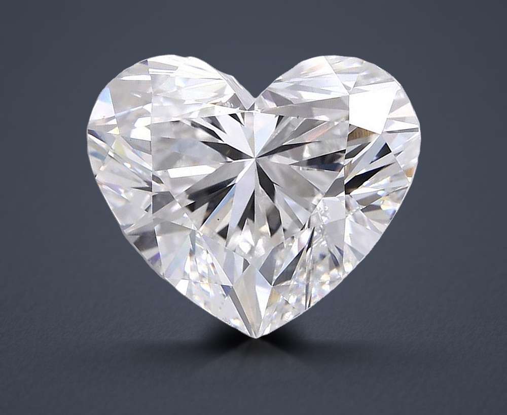 12.23ct E VS1 Rare Carat Ideal Cut Heart Lab Grown Diamond