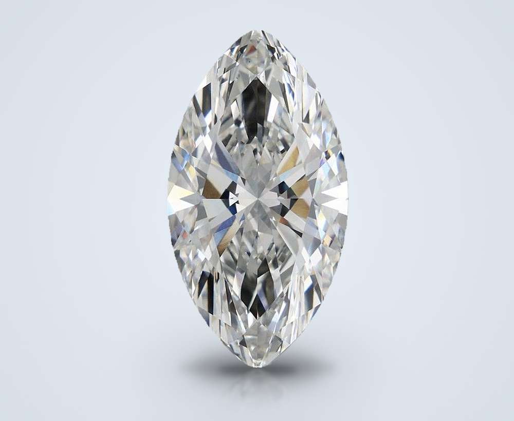 16.65ct F VS1 Rare Carat Ideal Cut Marquise Lab Grown Diamond