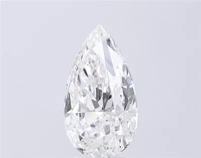 3.51ct E VS1 Rare Carat Ideal Cut Pear Lab Grown Diamond