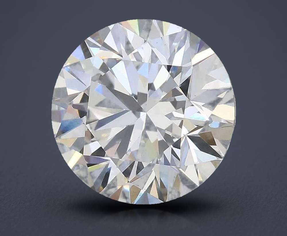 2.04ct D VS1 Rare Carat Ideal Cut Round Lab Grown Diamond