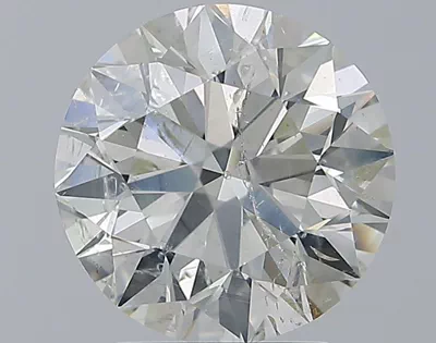 3.20ct I SI2 Excellent Cut Round Diamond