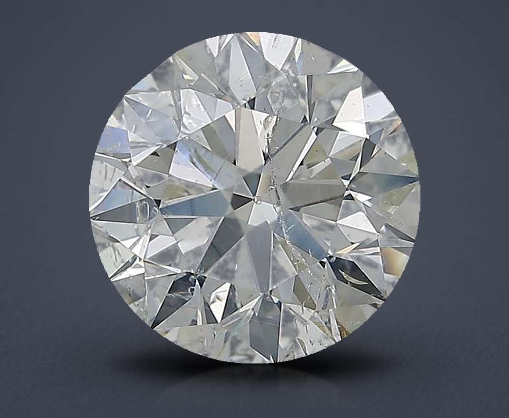 3.20ct I SI2 Excellent Cut Round Diamond