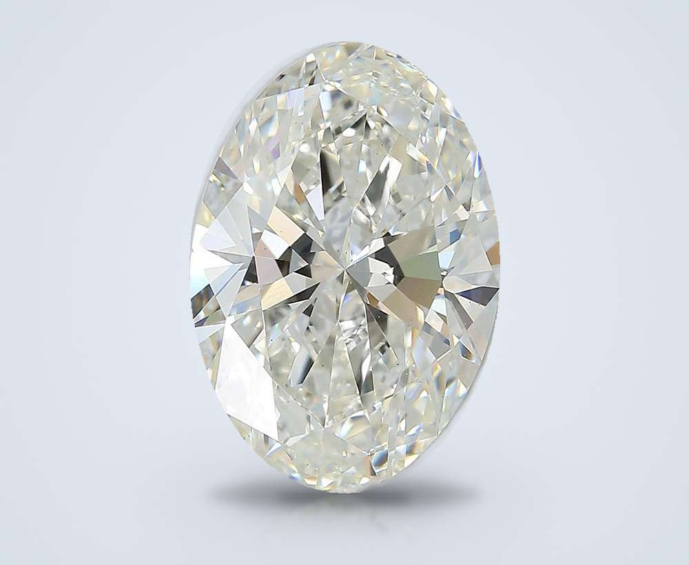 5.16ct G VS1 Rare Carat Ideal Cut Oval Lab Grown Diamond