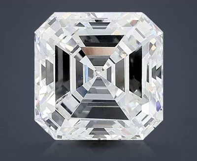 2.57ct E VVS2 Excellent Cut Asscher Lab Grown Diamond