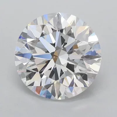 1.42ct D FL Rare Carat Ideal Cut Round Lab Grown Diamond