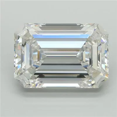10.10ct G VS1 Rare Carat Ideal Cut Emerald Lab Grown Diamond