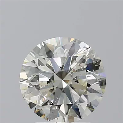 3.01ct I SI2 Ideal Cut Round Diamond