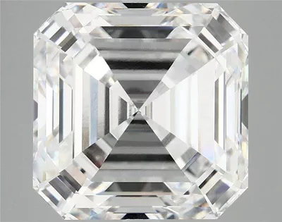7.20ct E VVS2 Rare Carat Ideal Cut Asscher Lab Grown Diamond