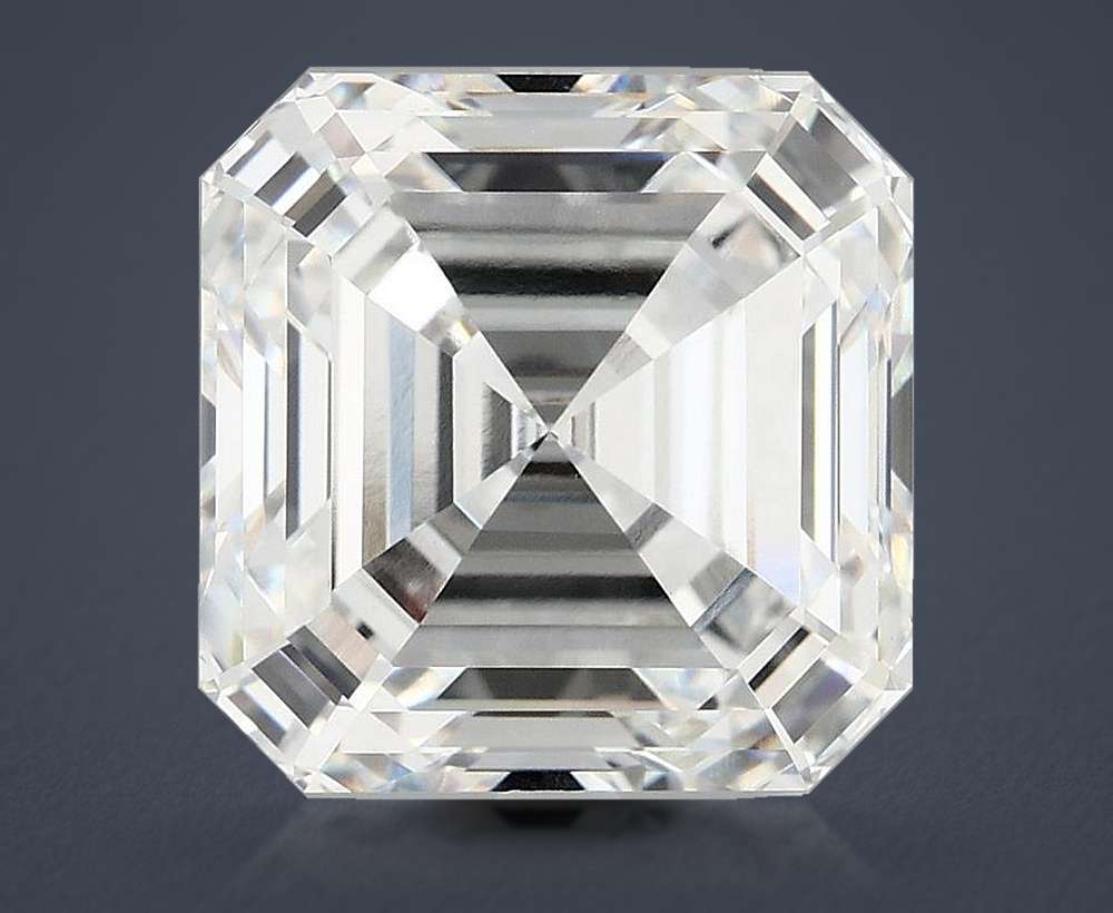 7.20ct E VVS2 Rare Carat Ideal Cut Asscher Lab Grown Diamond