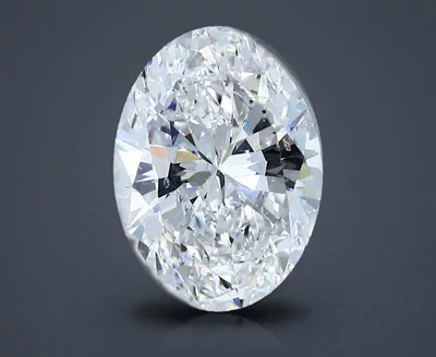 4.01ct E SI2 Rare Carat Ideal Cut Oval Diamond
