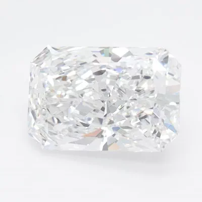 1.38ct D VVS1 Rare Carat Ideal Cut Radiant Lab Grown Diamond