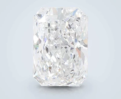 1.38ct D VVS1 Rare Carat Ideal Cut Radiant Lab Grown Diamond