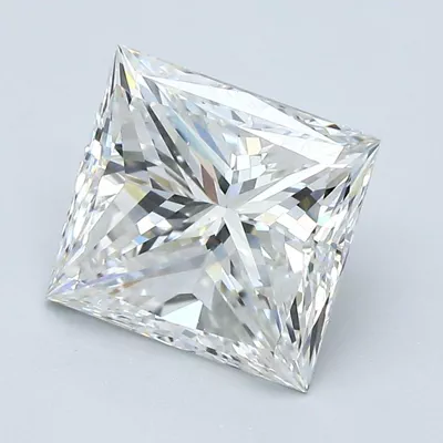 3.09ct H VS1 Very Good Cut Princess Diamond