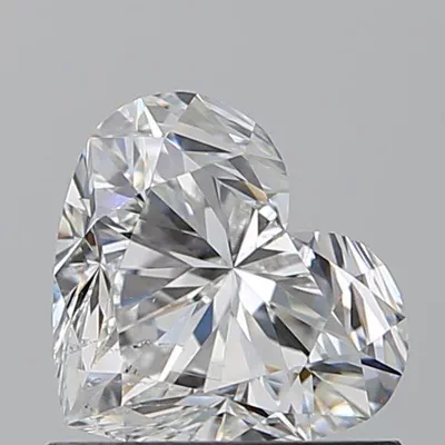 0.92ct E SI2 Rare Carat Ideal Cut Heart Diamond