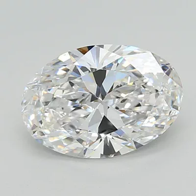 2.56ct D VVS1 Rare Carat Ideal Cut Oval Lab Grown Diamond
