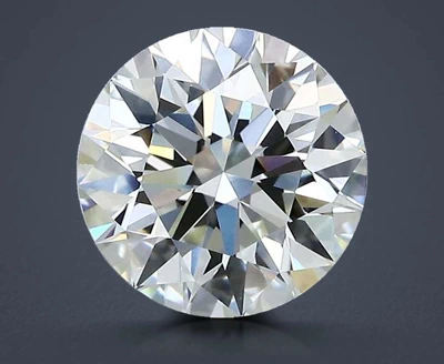 2.09ct J VS1 Rare Carat Ideal Cut Round Diamond