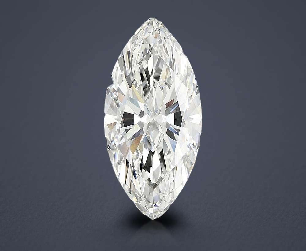 10.72ct F VVS2 Rare Carat Ideal Cut Marquise Lab Grown Diamond
