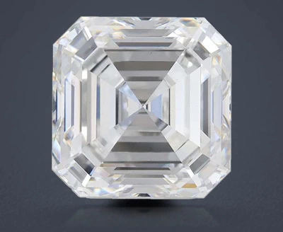 7.04ct E VS1 Rare Carat Ideal Cut Asscher Lab Grown Diamond
