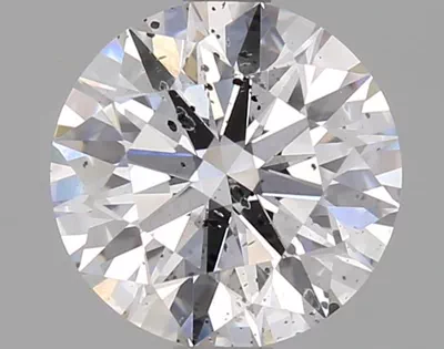 1.34ct E SI2 Rare Carat Ideal Cut Round Lab Grown Diamond