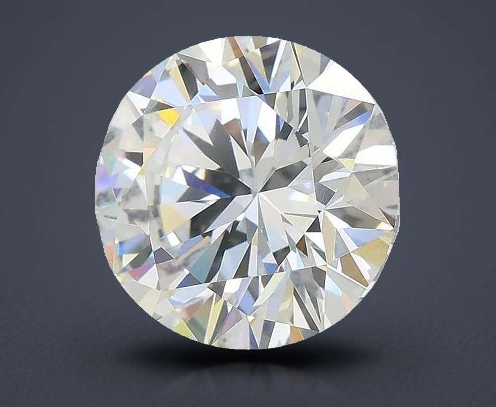 2.02ct E VVS2 Excellent Cut Round Lab Grown Diamond