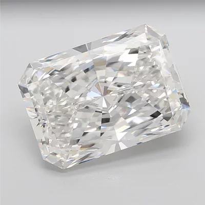 20.05ct F VVS2 Rare Carat Ideal Cut Radiant Lab Grown Diamond