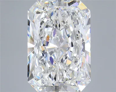 14.59ct F VVS2 Rare Carat Ideal Cut Radiant Lab Grown Diamond