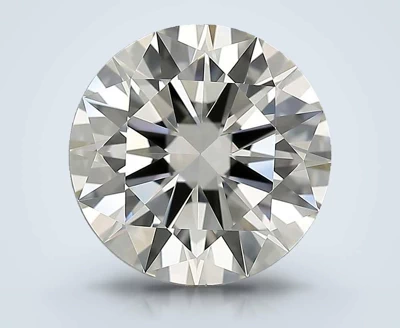 4.03ct J VVS2 Rare Carat Ideal Cut Round Diamond