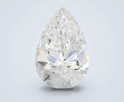 3.50ct G SI1 Rare Carat Ideal Cut Pear Lab Grown Diamond