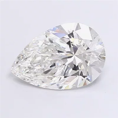 2.59ct F VS1 Rare Carat Ideal Cut Pear Lab Grown Diamond