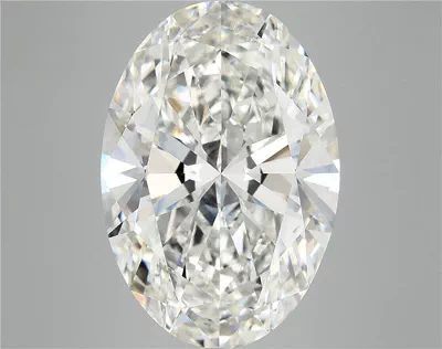 11.92ct G VVS2 Rare Carat Ideal Cut Oval Lab Grown Diamond