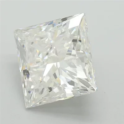 3.01ct E VS2 Rare Carat Ideal Cut Princess Lab Grown Diamond