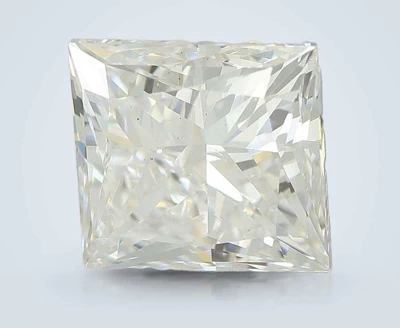 3.01ct E VS2 Rare Carat Ideal Cut Princess Lab Grown Diamond