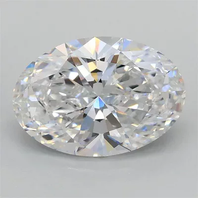 2.05ct D VS1 Rare Carat Ideal Cut Oval Lab Grown Diamond