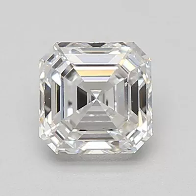1.07ct D VS1 Rare Carat Ideal Cut Asscher Lab Grown Diamond
