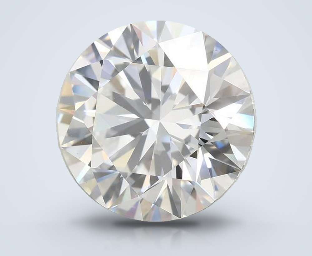 7.07ct E VS1 Rare Carat Ideal Cut Round Lab Grown Diamond