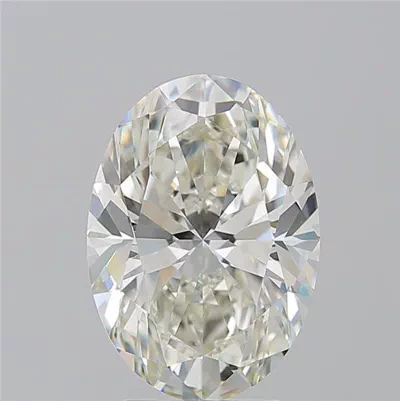 4.05ct K IF Rare Carat Ideal Cut Oval Diamond