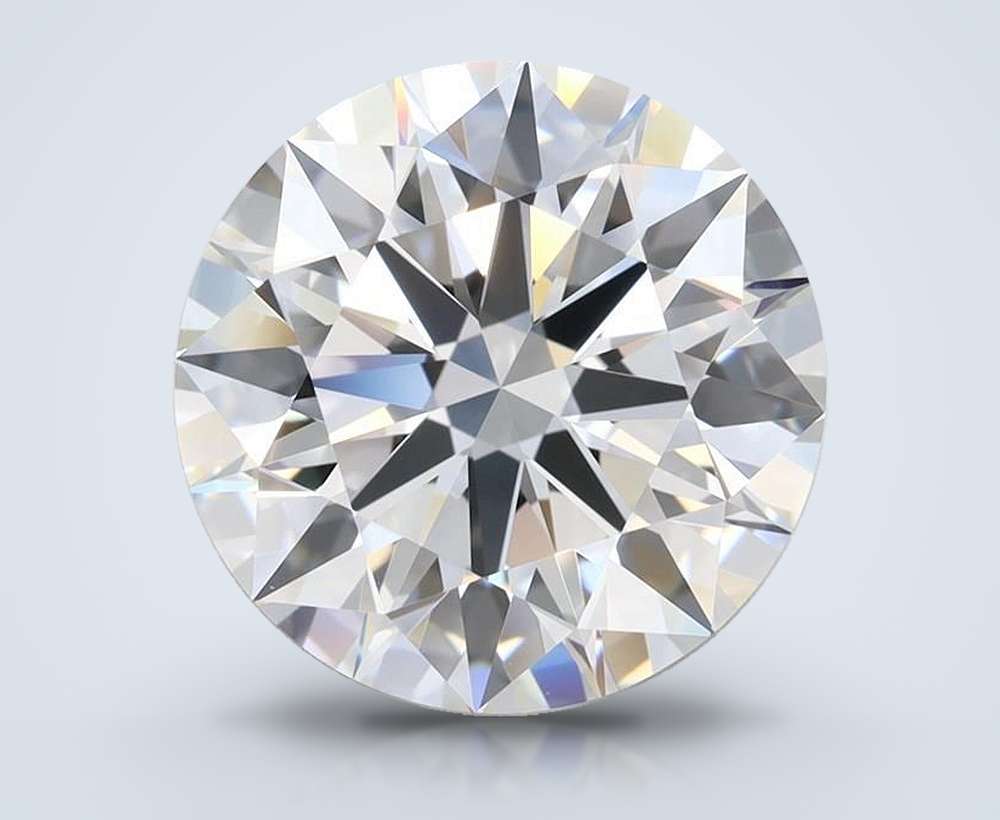 4.72ct E IF Rare Carat Ideal Cut Round Lab Grown Diamond