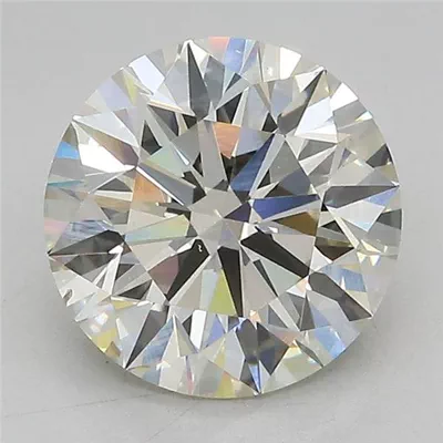 3.05ct J VS1 Rare Carat Ideal Cut Round Lab Grown Diamond