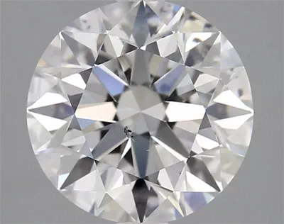 2.10ct D SI1 Rare Carat Ideal Cut Round Diamond